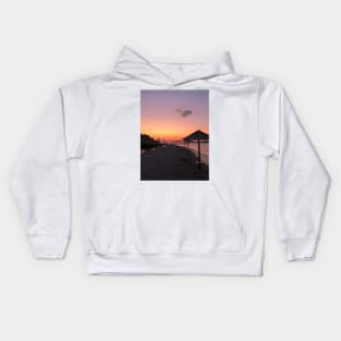 Sunset in Croatia Kids Hoodie